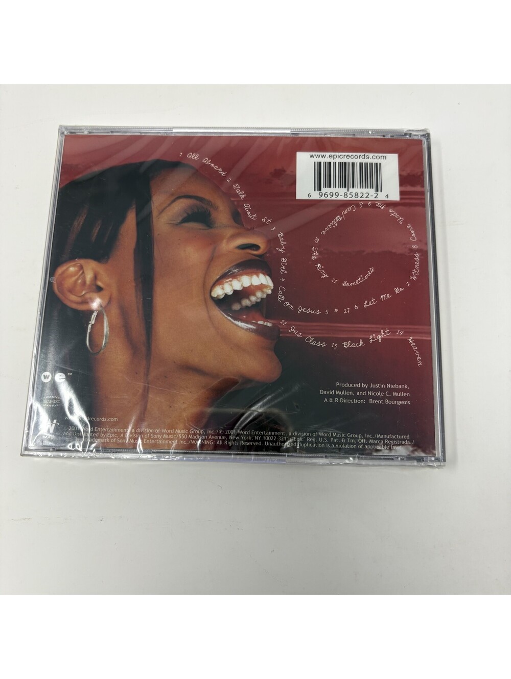 Nicole C. Mullen - Talk About It CD (2008) New Sealed Christian Pop Soul R&B - Picture 2 of 2